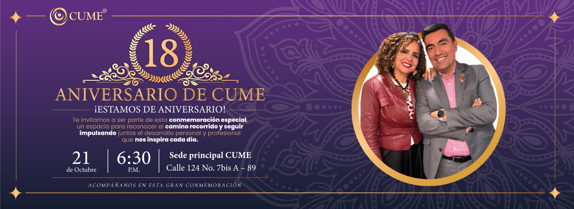 cumpleaños cume banner